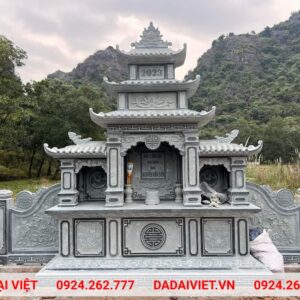 lăng mộ đá, am thờ đá đẹp - 60