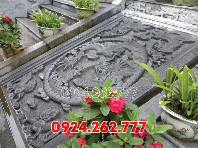 +24 Các mẫu chiếu rồng đá đẹp nghệ nhân ở Ninh Bình thi công