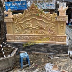 ~14 địa chỉ bán cuốn thư đá bình phong đá đẹp tại Hà Nam 2025