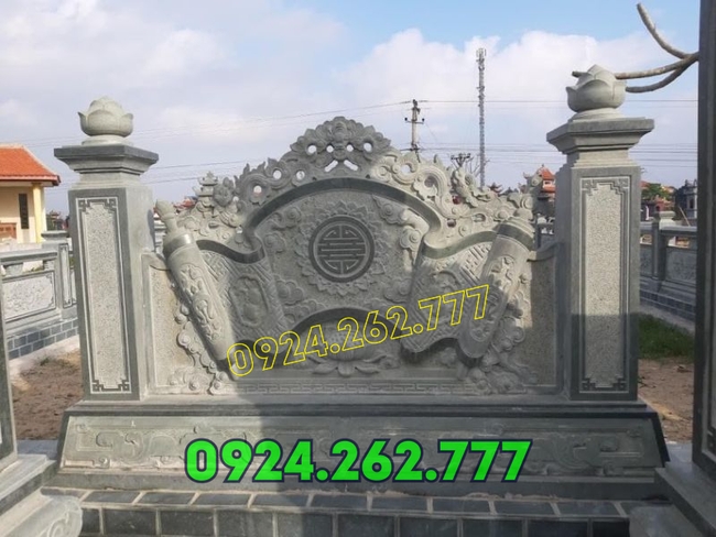 Mẫu cuốn thư đá bình phong đá giá rẻ bán tại Nam Định