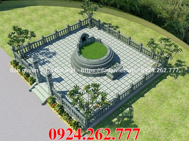 11 Mẫu mộ tròn đá tại Nam Định, Mộ đá tròn Phong thủy Nam Định