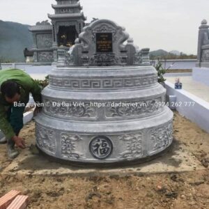 +10 Mẫu mộ đá tròn bán tại Hà Nội, mộ tròn phong thủy tại Hà Nội 2026